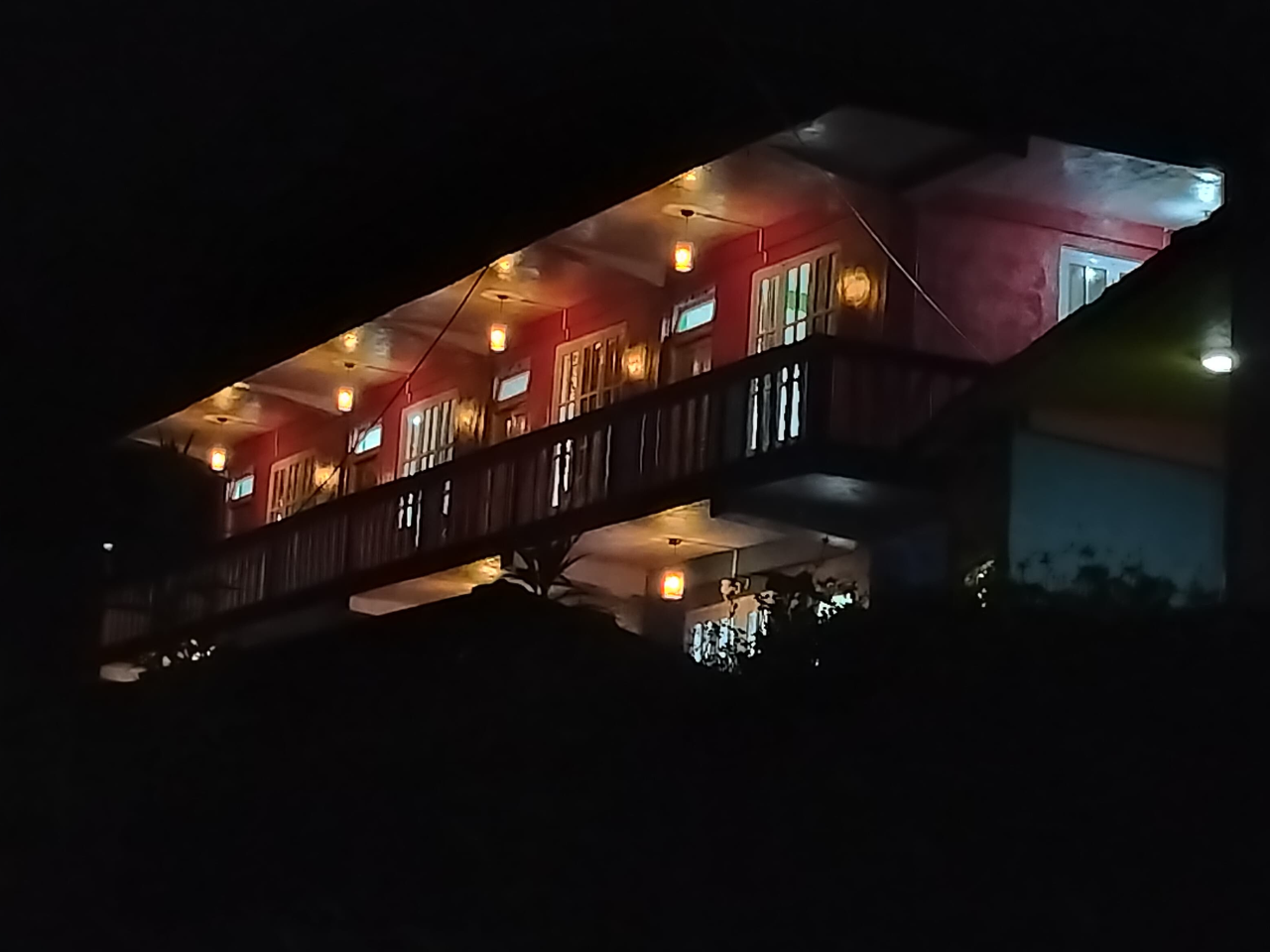 Homestay at night